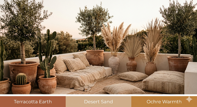 3. Erdenklang: Terracotta &amp; Sand-Töne